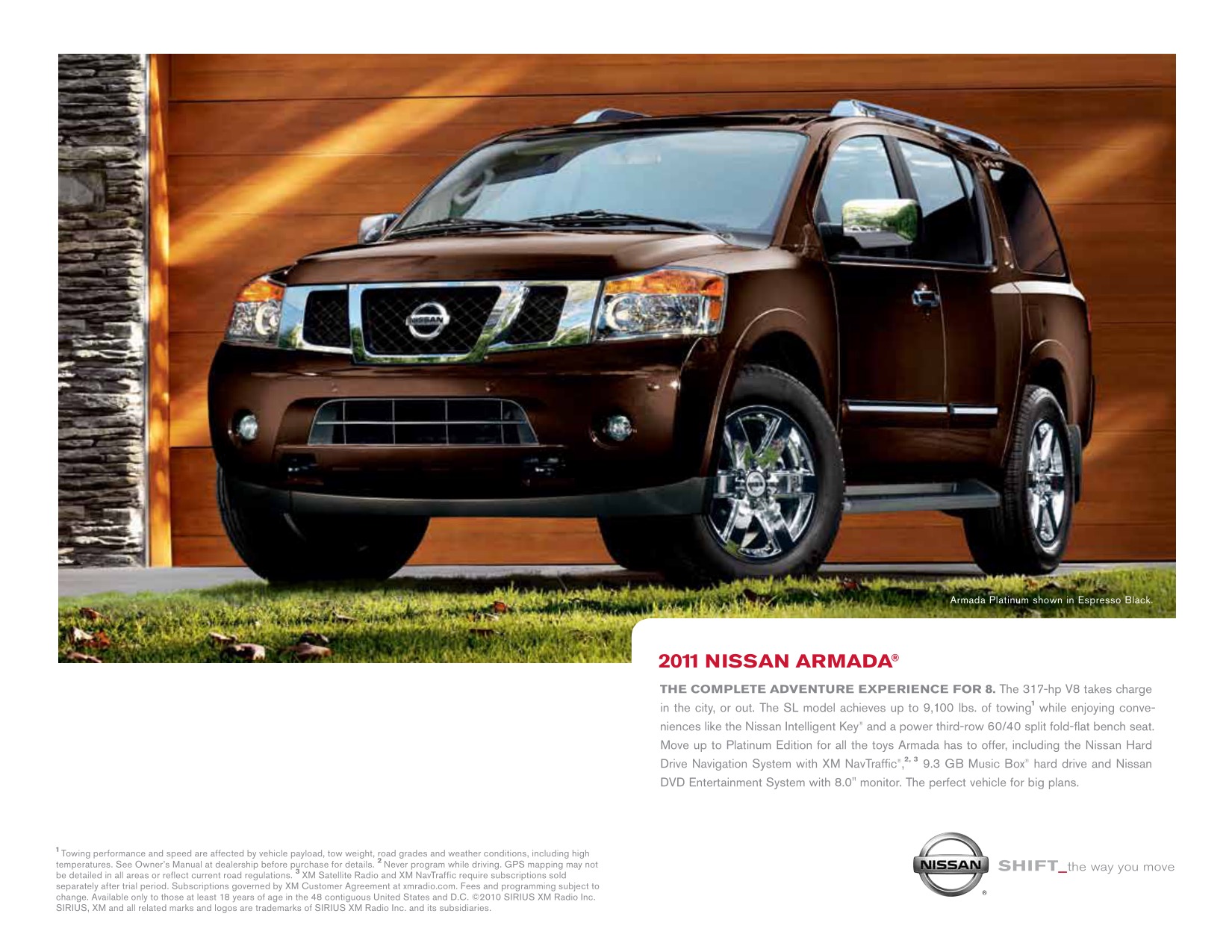 2011 Nissan Armada Brochure